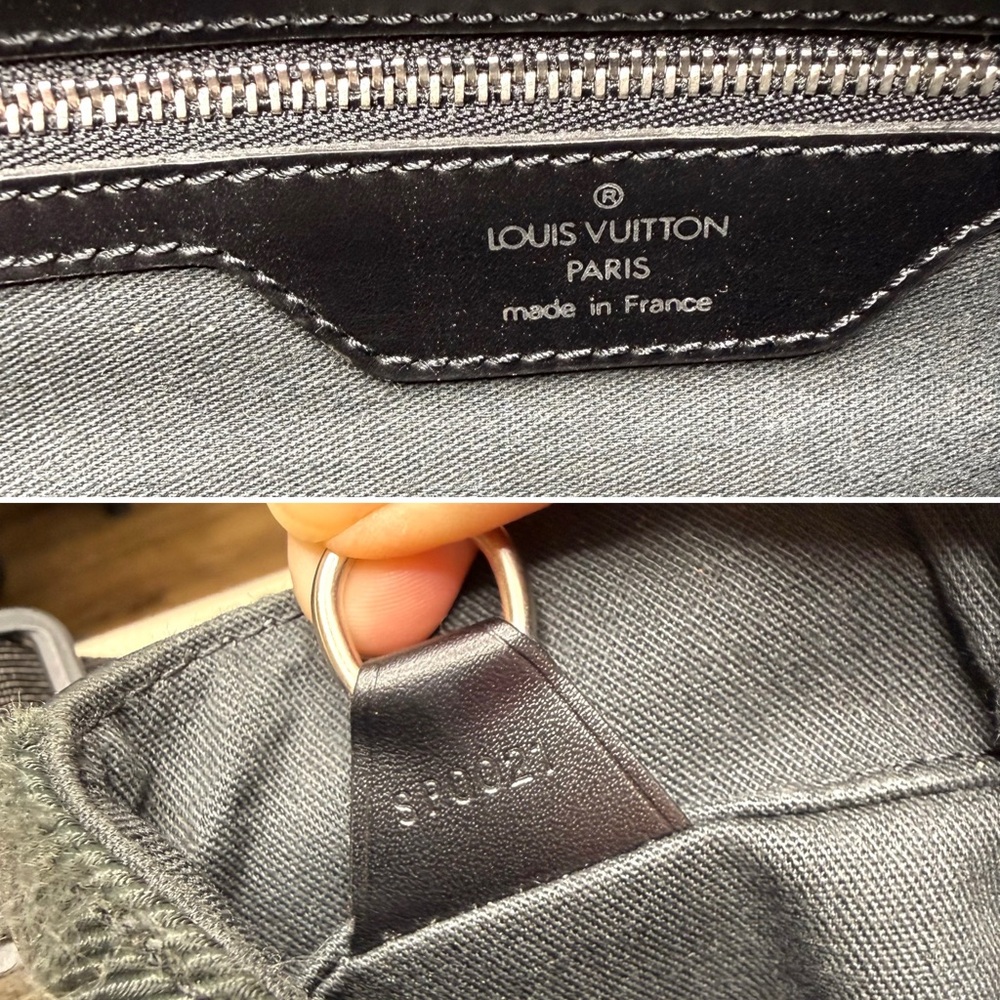 Authentic Louis Vuitton Viktor Messenger Bag M30142 black arsoise unisex - Picture 16 of 16